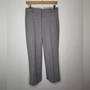 J Crew 365 Womans Size 4 Cameron Trouser Pants Gray Slim Silhouette Stre…